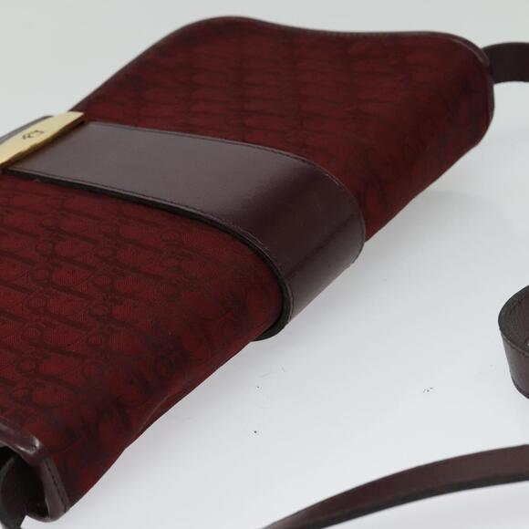 DIOR Trotter Canvas Shoulder Bag Red - Picture 6 of 12